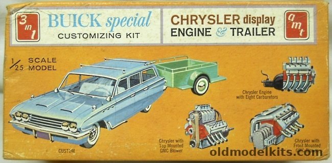 AMT 1/25 1961 Buick Special Station Wagon, K5041 plastic model kit